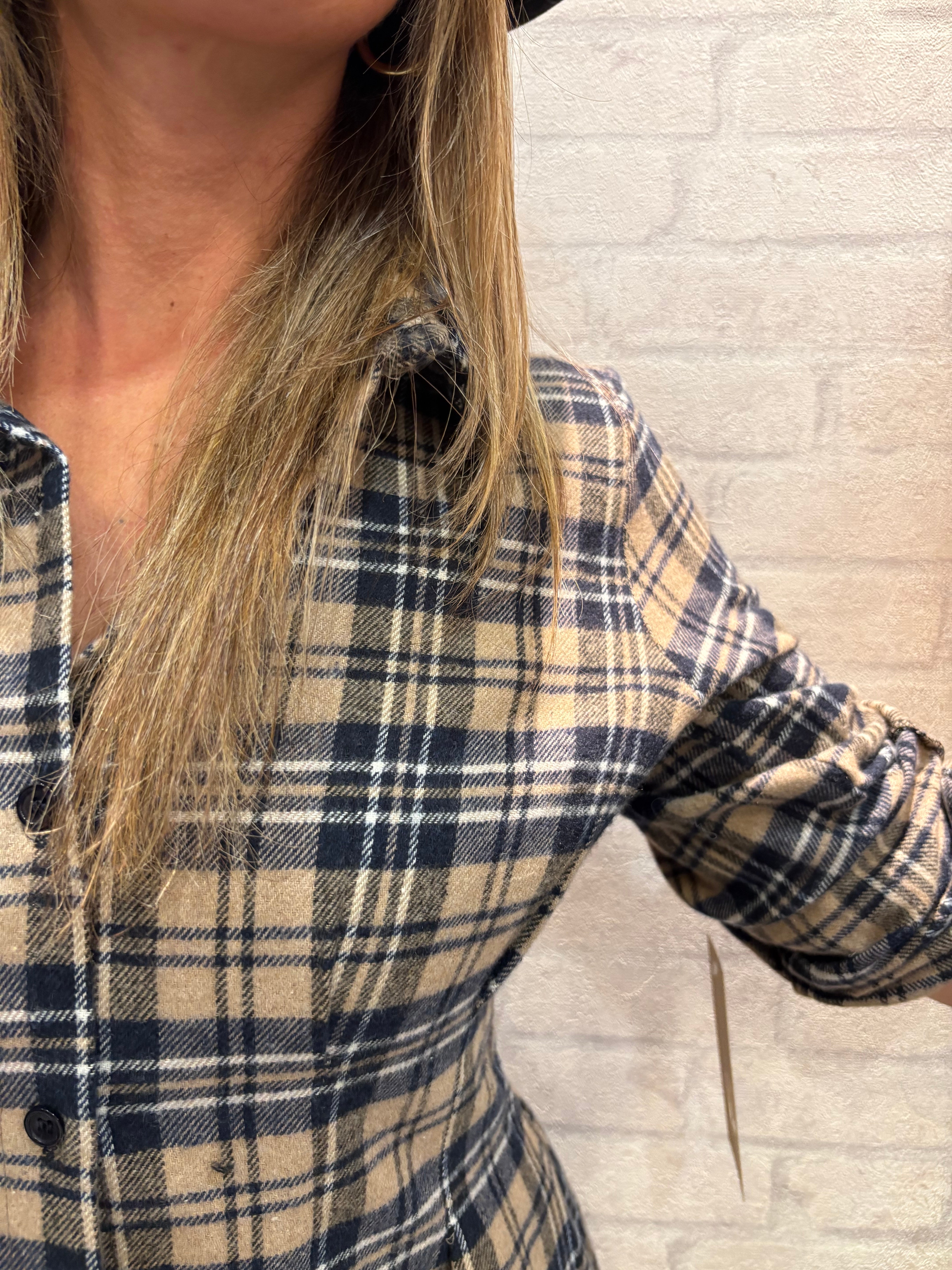 ABITO MELANIA TARTAN