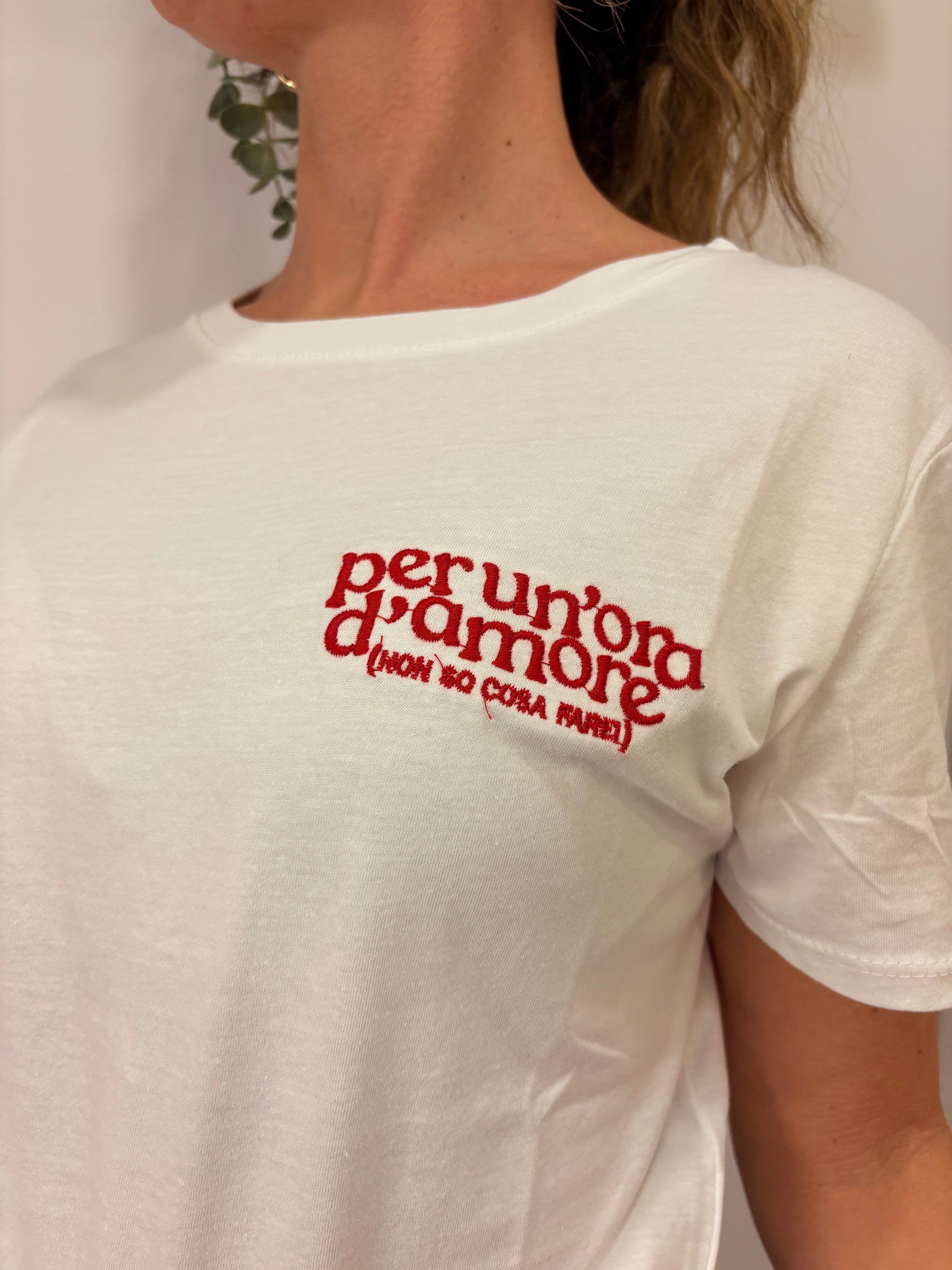 T-SHIRT PER UN’ORA D’AMORE