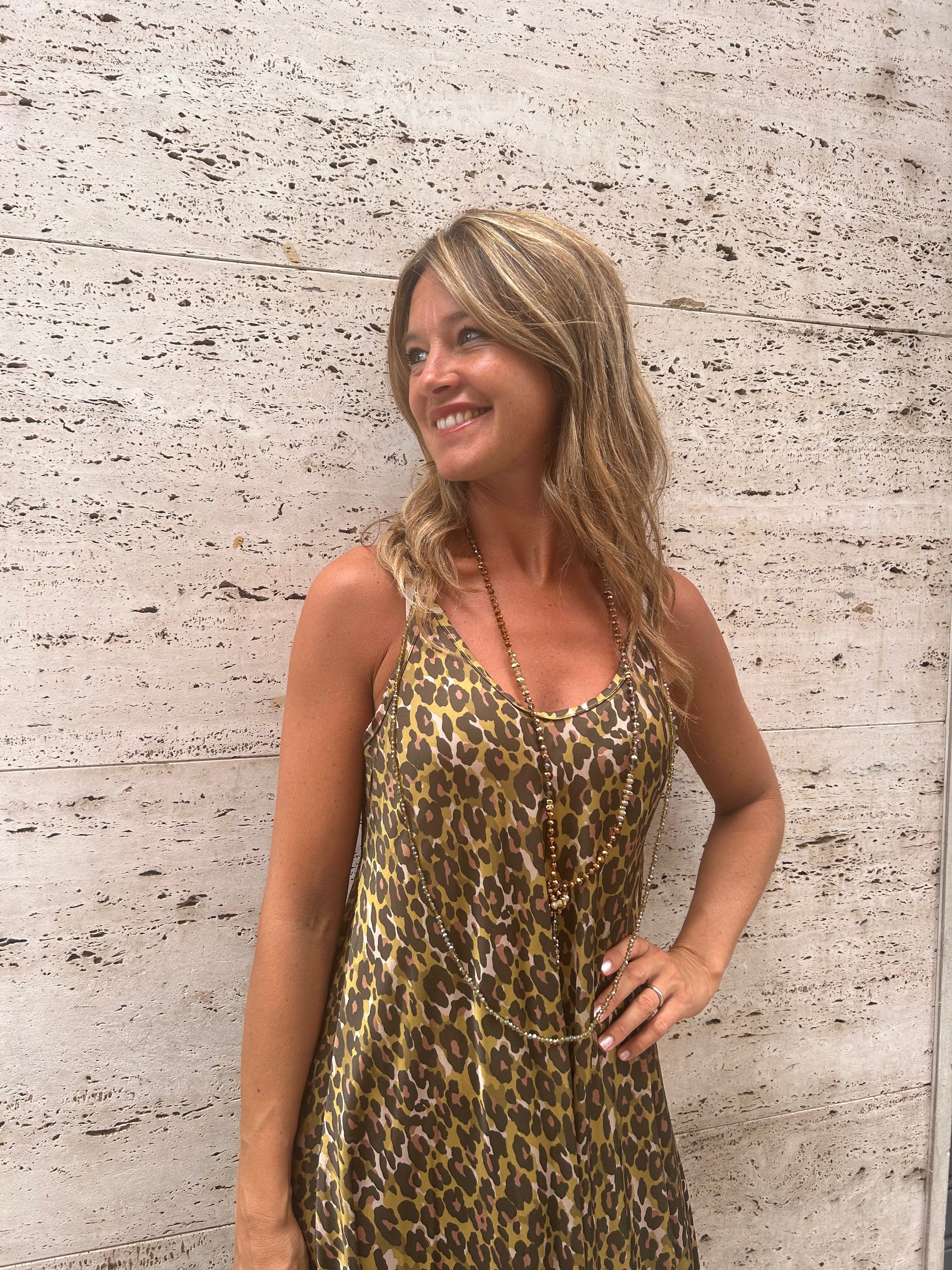 ABITO BENEDETTA ANIMALIER