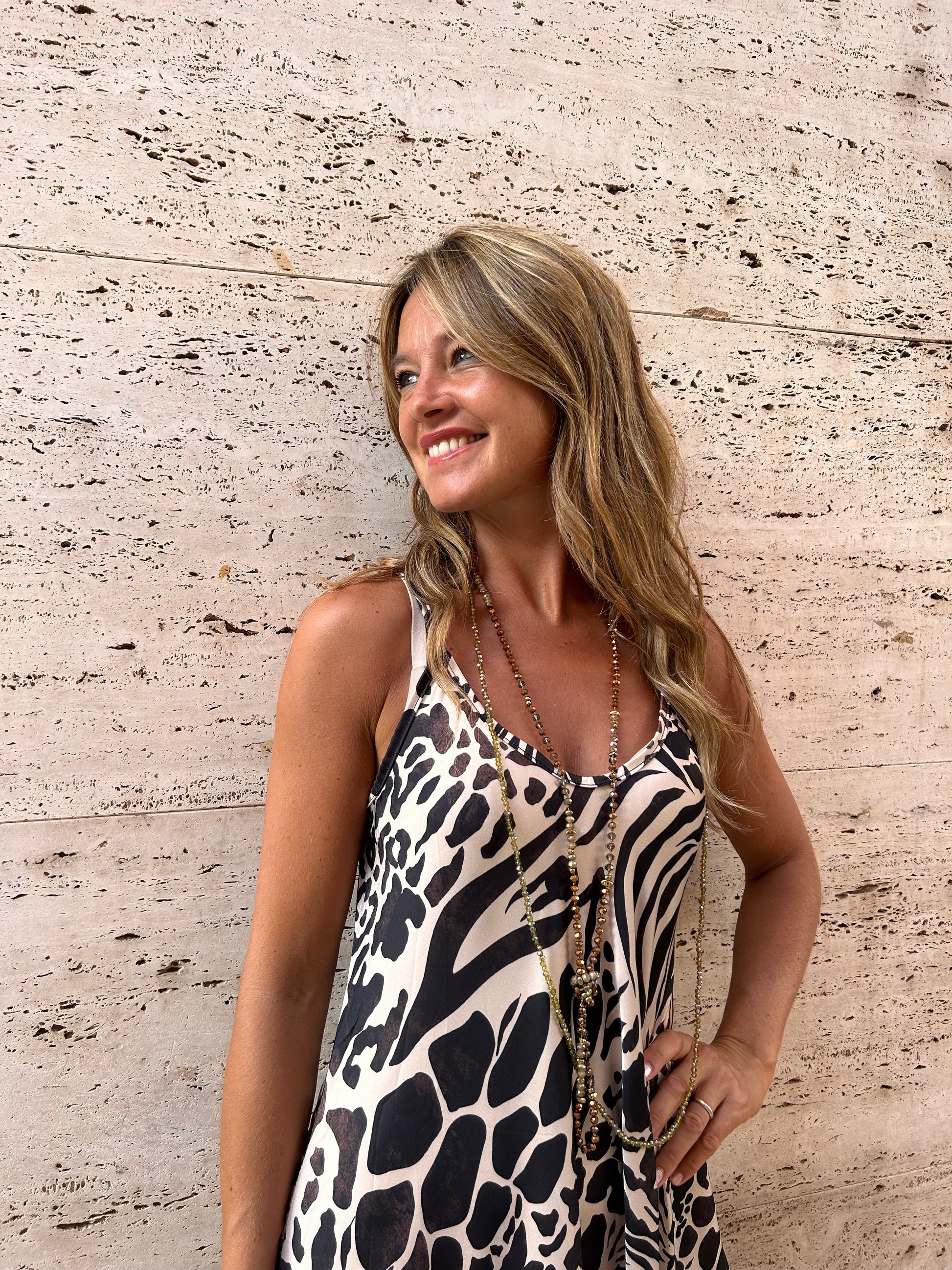 ABITO BENEDETTA ANIMALIER