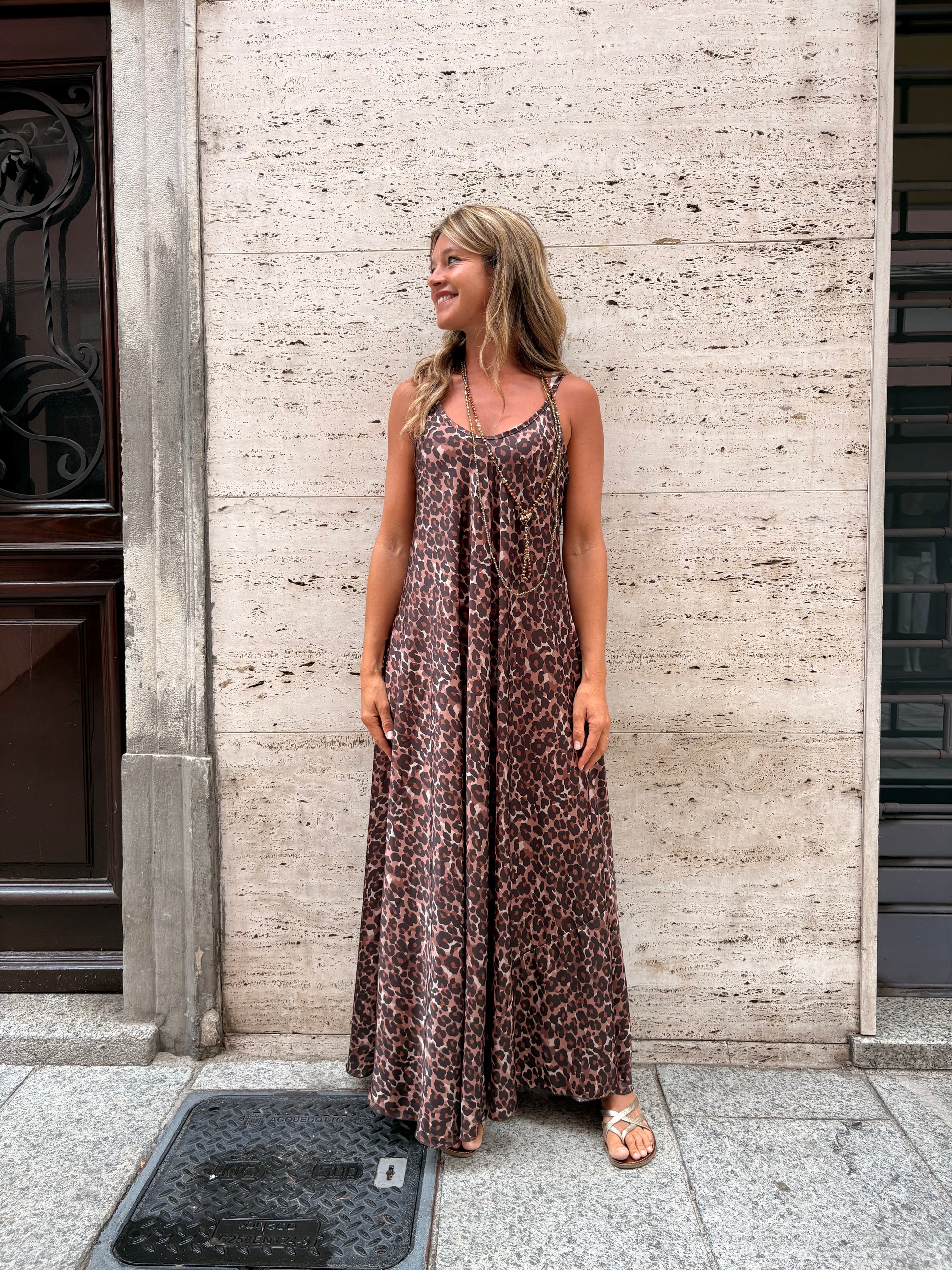ABITO BENEDETTA ANIMALIER
