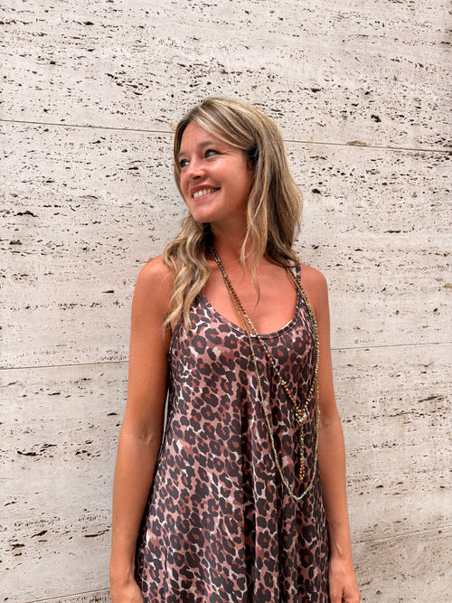 ABITO BENEDETTA ANIMALIER